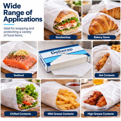 Sandwich and Bagel Deli Wraps