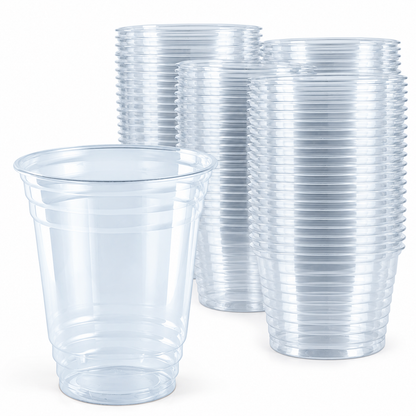 20oz Clear PET Cold Cups – Recyclable 591ml