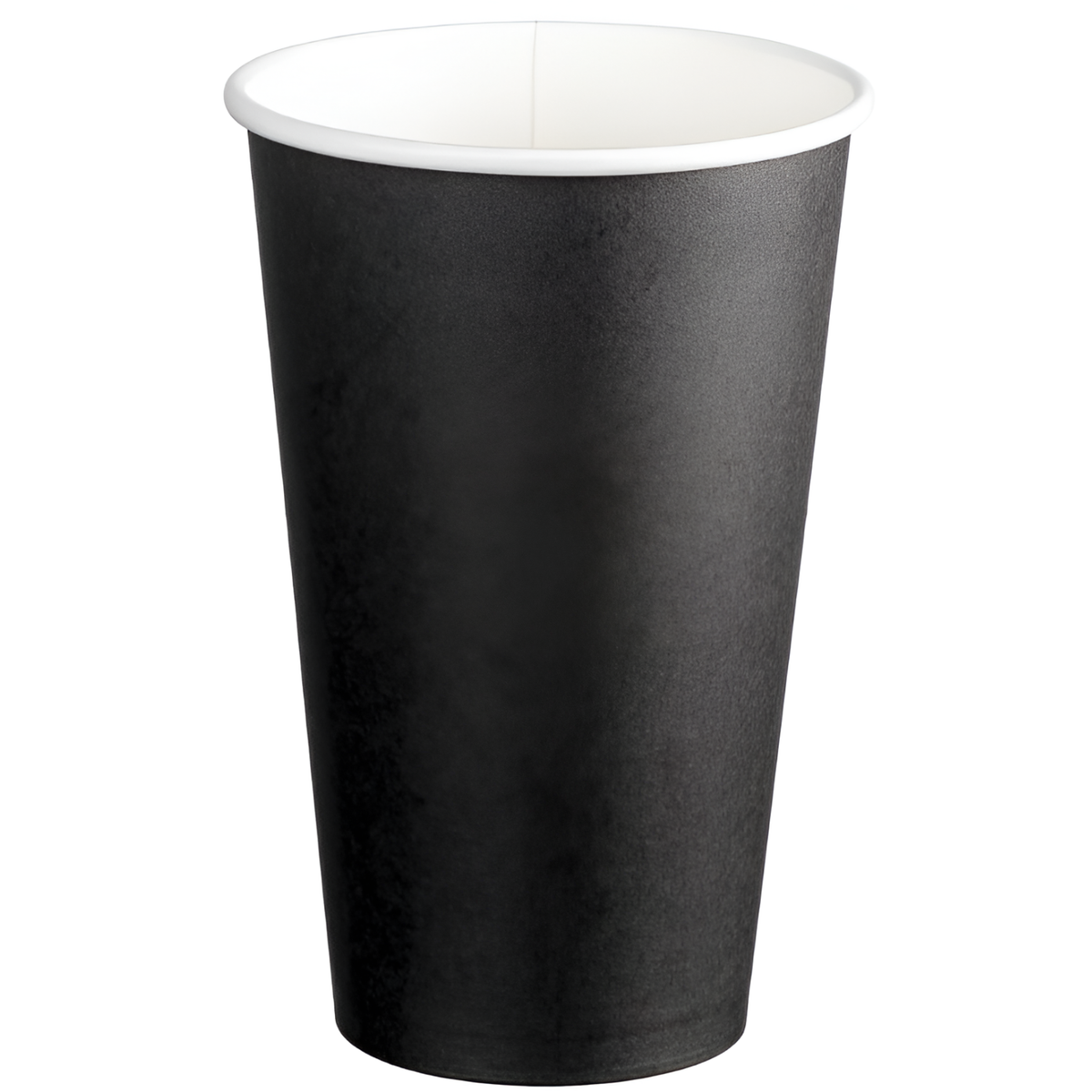 Black Double Wall Paper Coffee Cups – 16oz 510ml, 90mm | 500 Pack